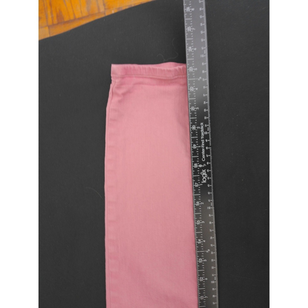 LOFT Skinny Crop Pants Womens 27 Pink Mid Rise 5 Pocket Casual Preppy spring